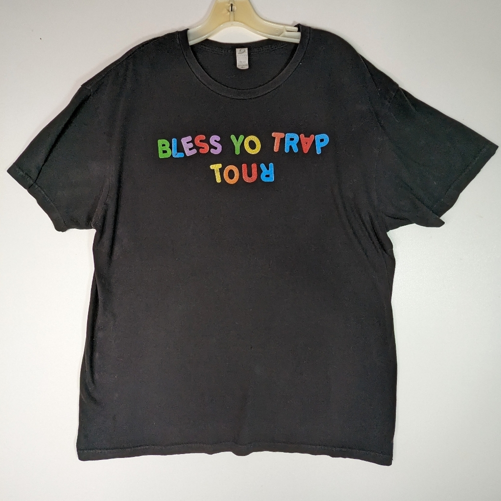 Smokepurpp Rap Concert Band Tshirt Bless Yo Trap Extra Large Black Small B